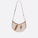 SAC P'TIT ARÇON TOILE &amp; CUIR HERMÈS