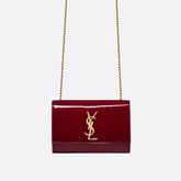 YVES SAINT LAURENT KATE PETIT CUIR VERNI