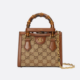 PETIT SAC CABAS GUCCI DIANA AVEC CRISTAUX