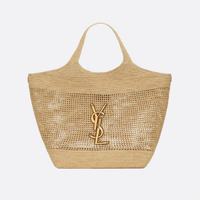 ICARE-TASCHE AUS RAFFIA