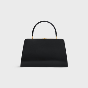 CELINE ANTOINETTE MITTELGROSSE TASCHE AUS SATINIERTEM KALBSLEDER – NATURFARBEN