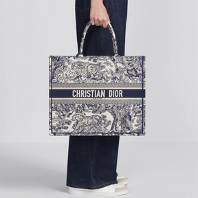 GROßE DIOR BOOK TOTE TASCHE